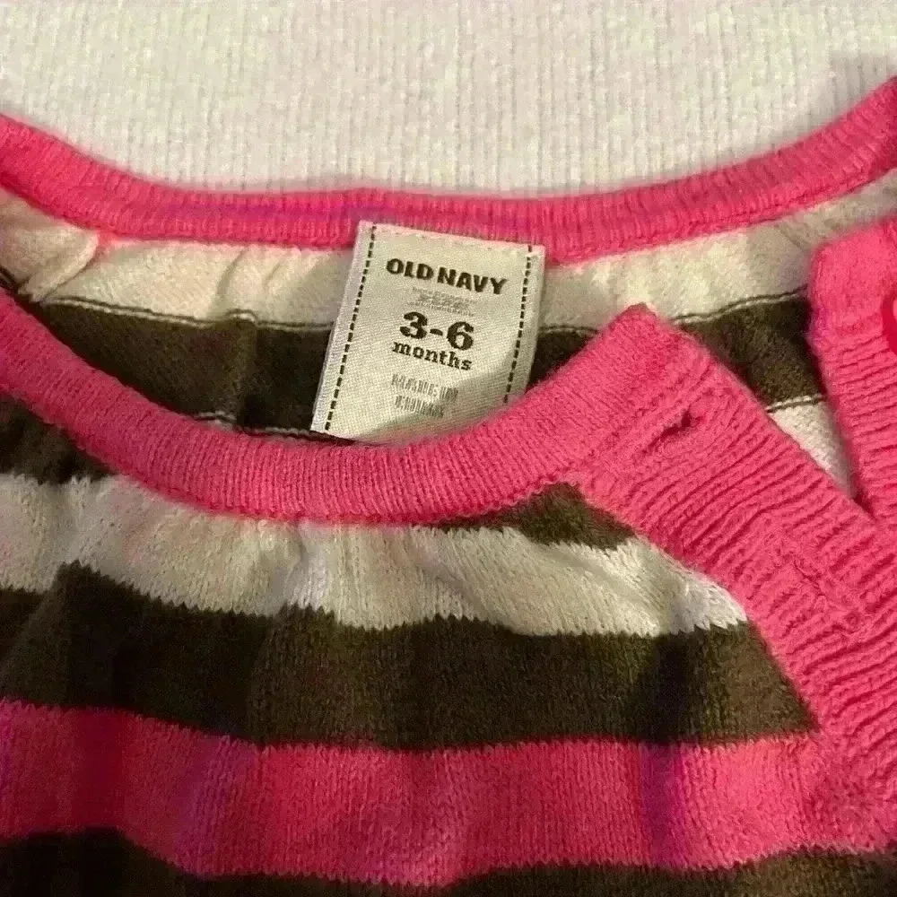 Old Navy Knitted Dress 3-6 months